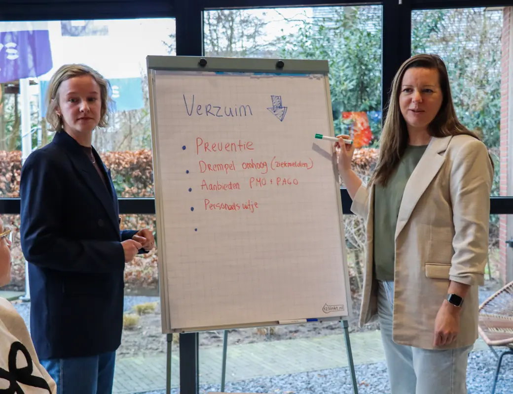 Flipover met de preventiepunten: drempel omhoog bij ziekmelden, PMO en PAGO aanbieden