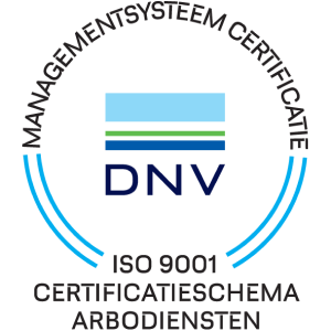 DNV-certificaat: ISO 9001, certificatieschema arbodiensten